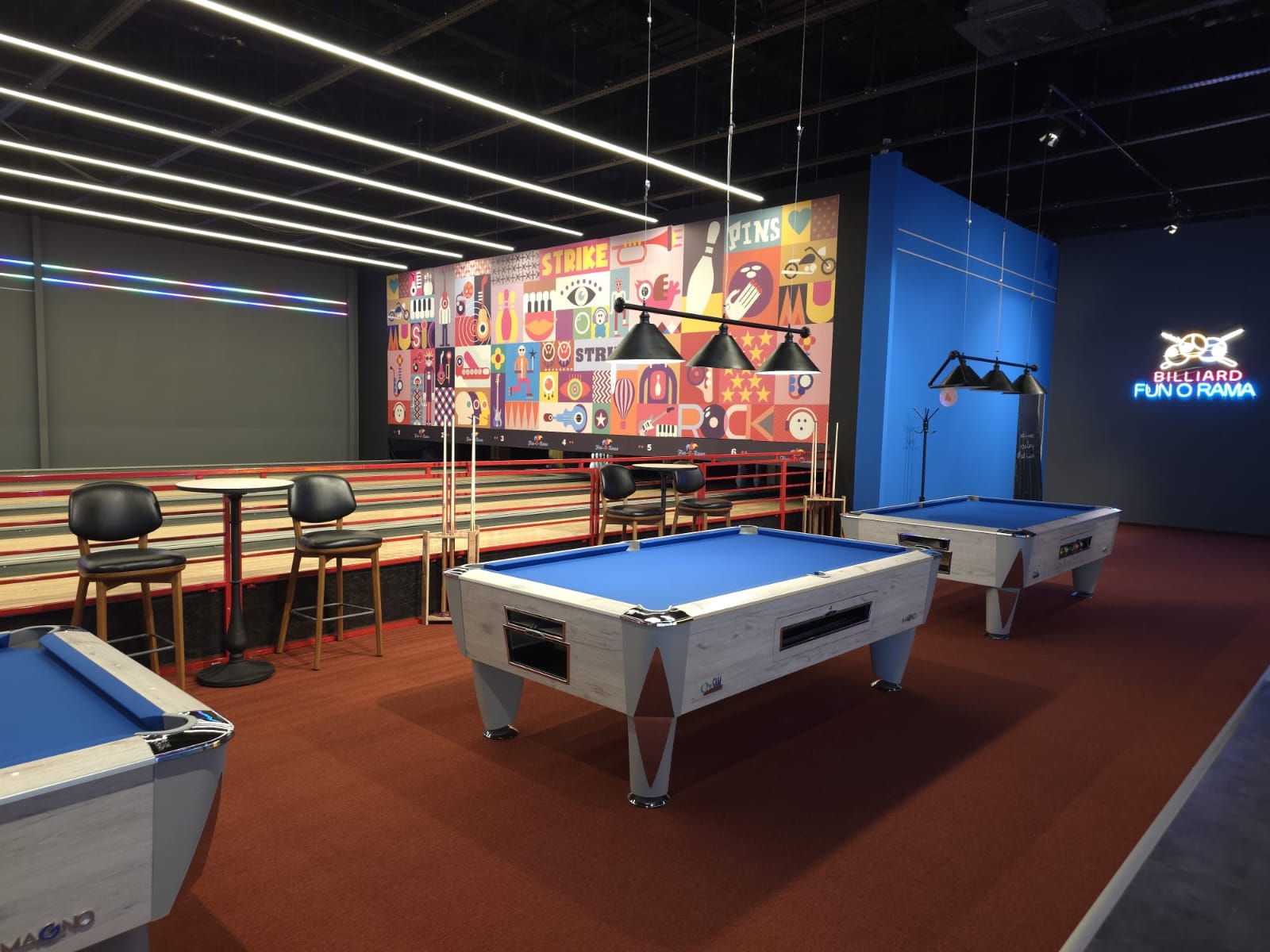 Billiard hall