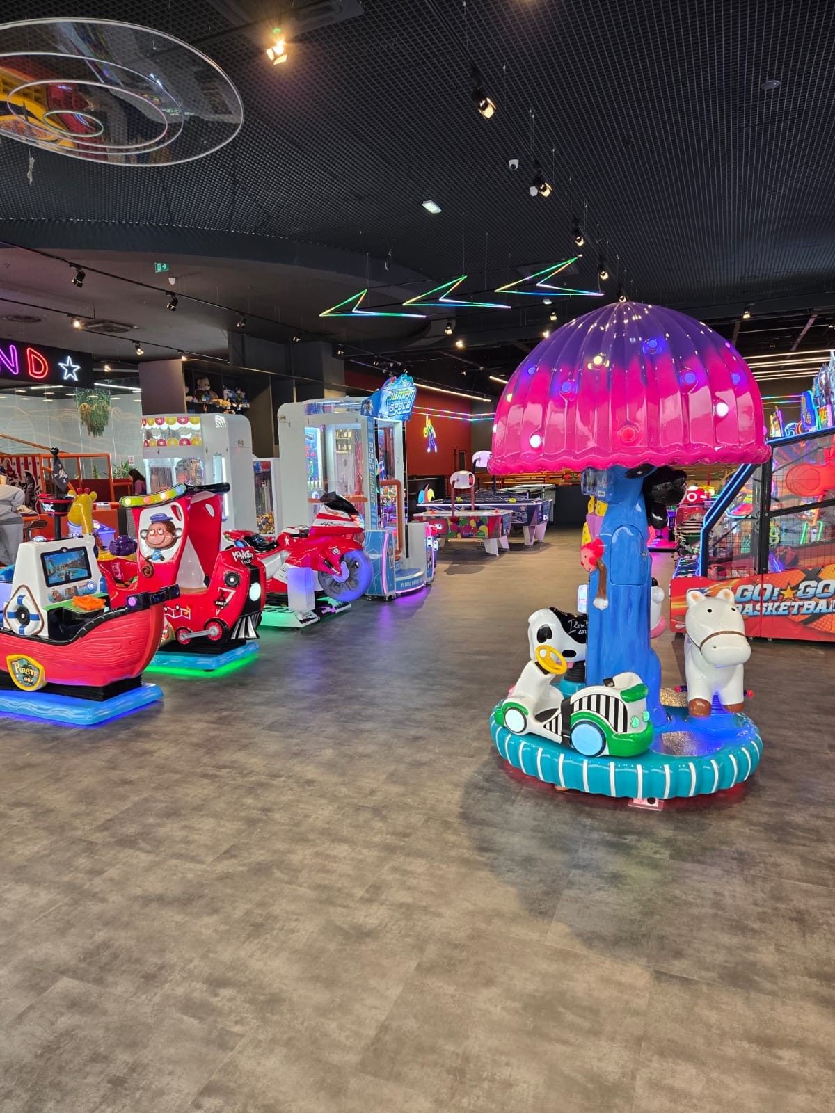 Kiddie rides